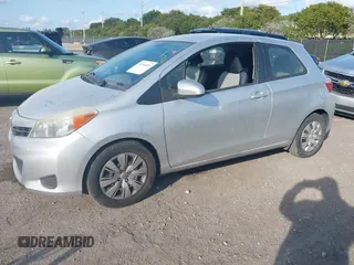 2014 Toyota Yaris L with VIN JTDJTUD33ED592307, listed as a IAAI auction lot 41418409 with 91,209 mi miles and . Bid and sale history available at DreamBid. Image 2.
