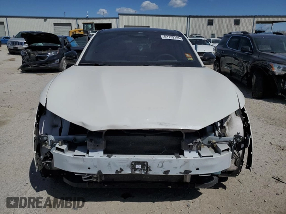 2022 Ford Mustang Mach-E GT with VIN 3FMTK4SX7NMA38575, listed as a Copart auction lot 52729185 with 28,088 mi miles and Salvage title. Bid and sale history available at DreamBid. Image 5.