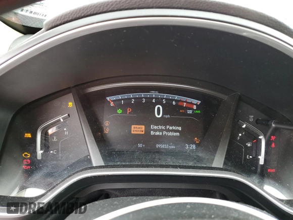 2019 Honda CR-V Touring with VIN 7FARW2H95KE015140, listed as a Copart auction lot 49655225 with 95,832 mi miles and Salvage Title. Bid and sale history available at carsss.com. Image 9.