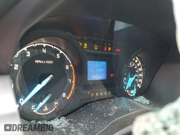 2021 Ford Ranger XL with VIN 1FTER1EH6MLD76657, listed as a Copart auction lot 48800855 with 28,909 mi miles and Salvage Title. Bid and sale history available at carsss.com. Image 9.