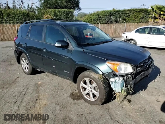 2010 Toyota RAV4 Limited with VIN 2T3YK4DV5AW004861, listed as a Copart auction lot 49750005 with 158,029 mi miles and Salvage title. Bid and sale history available at DreamBid. Image 12.