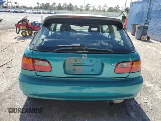 1993 Honda Civic z VIN 2HGEH2364PH525872, wystawiony jako Copart lot #55438535 z przebiegiem 168 040 mil mil oraz Szkody całkowita. Historia ofert i sprzedaży dostępna na DreamBid. Obrazek 6.