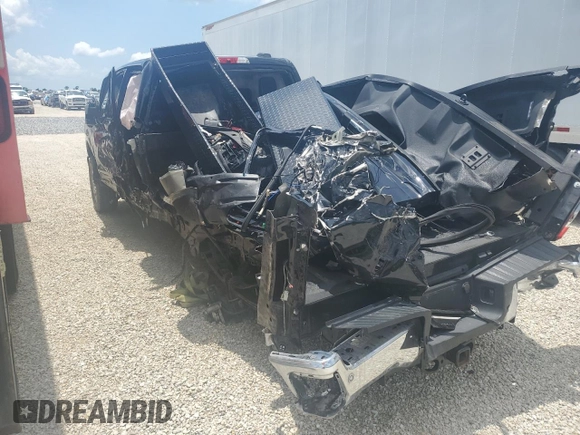 2024 Ford F-350 XL with VIN 1FT8W3BT4REC12989, listed as a Copart auction lot 55408845 with 30,982 mi miles and Salvage title. Bid and sale history available at DreamBid. Image 2.