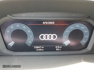 2020 Audi Q3 S line Premium with VIN WA1DECF35L1117748, listed as a Copart auction lot 52718865 with 33,847 mi miles and Clean Title. Bid and sale history available at carsss.com. Image 9.