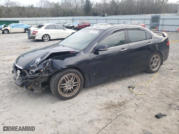 2006 Acura TSX with VIN JH4CL96816C010743, listed as a Copart auction lot 49168245 with 264,800 mi miles and Salvage Title. Bid and sale history available at carsss.com. Image 1.