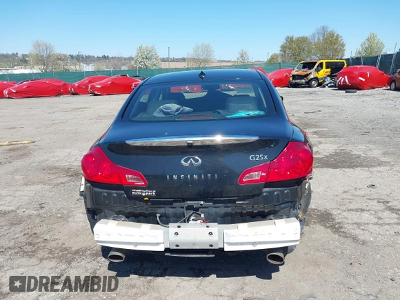 2012 Infiniti G25 Sedan x with VIN JN1DV6ARXCM730694, listed as a IAAI auction lot 42005117 with 178,328 mi miles. Bid and sale history available at carsss.com. Image 17.