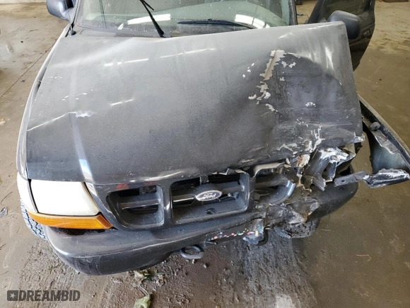 1999 Ford Ranger XLT with VIN 1FTZR15XXXTA73992, listed as a Copart auction lot 46547495 with 137,530 mi miles and Salvage Title. Bid and sale history available at carsss.com. Image 11.