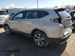 2019 Honda CR-V EX with VIN 2HKRW1H52KH505734, listed as a Copart auction lot 50371485 with 108,281 mi miles and Salvage Title. Bid and sale history available at DreamBid. Image 2.
