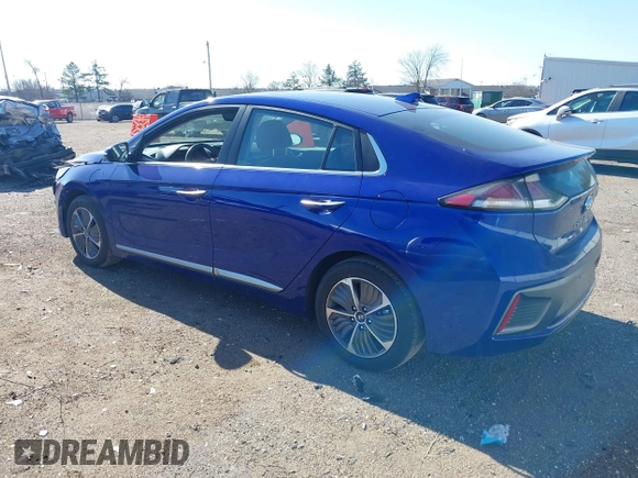 2022 Hyundai Ioniq Limited with VIN KMHCX5LD5NU265674, listed as a IAAI auction lot 41456208 with 30,438 mi miles and . Bid and sale history available at DreamBid. Image 14.