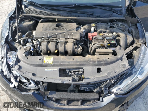 2019 Nissan Sentra S z VIN 3N1AB7AP3KY383463, wystawiony jako Copart lot #54905165 z przebiegiem 62 955 mil mil oraz Szkoda całkowita • Salvage title. Historia ofert i sprzedaży dostępna na DreamBid. Obrazek 11.