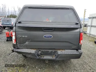 2015 Ford F-150 XLT with VIN 1FTEX1E89FKD82676, listed as a Copart auction lot 50723925 with 65,024 mi miles and Salvage Title. Bid and sale history available at carsss.com. Image 6.