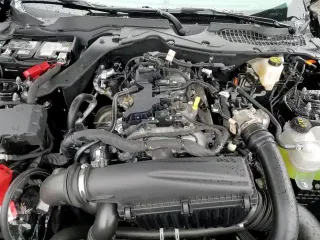 2025 Ford Mustang EcoBoost with VIN 1FA6P8TH2S5100909, listed as a Copart auction lot 82035955 with 24 mi miles and Salvage title. Bid and sale history available at DreamBid. Image 13.