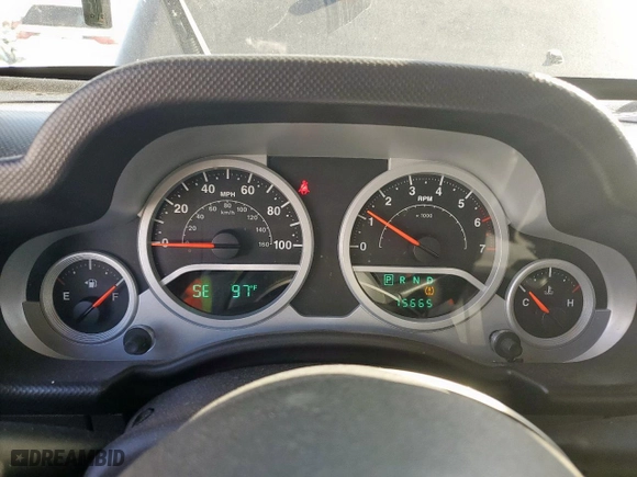 2010 Jeep Wrangler Unlimited Sport with VIN 1J4BA3H1XAL164225, listed as a Copart auction lot 49873055 with 75,665 mi miles and Salvage Title. Bid and sale history available at carsss.com. Image 9.