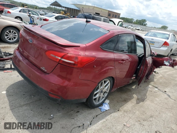 2015 Ford Focus SE with VIN 1FADP3F22FL368703, listed as a Copart auction lot 61609235 with 147,269 mi miles and Salvage title. Bid and sale history available at DreamBid. Image 3.
