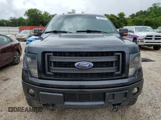 2014 Ford F-150 XL with VIN 1FTFW1ET6EFB74225, listed as a Copart auction lot 58297435 with 111,040 mi miles and Salvage title. Bid and sale history available at DreamBid. Image 5.