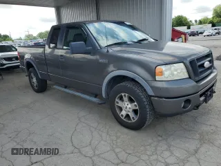 2006 Ford F-150 XLT with VIN 1FTPX14536FA56767, listed as a Copart auction lot 61500475 with 198,967 mi miles and Clean title. Bid and sale history available at DreamBid. Image 4.