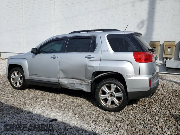 2017 GMC Terrain SLE with VIN 2GKFLNE38H6182975, listed as a Copart auction lot 46817035 with 121,150 mi miles and Clean Title. Bid and sale history available at carsss.com. Image 2.