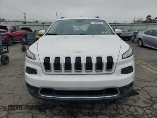 2018 Jeep Cherokee Limited with VIN 1C4PJMDX4JD521615, listed as a Copart auction lot 57250535 with 144,248 mi miles and Salvage title. Bid and sale history available at DreamBid. Image 5.