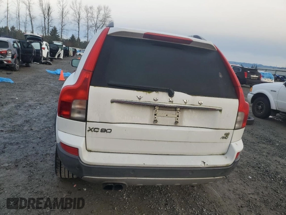 2010 Volvo XC90 with VIN YV4982CT8A1562593, listed as a Copart auction lot 84304464 with 138,932 mi miles and Salvage Title. Bid and sale history available at DreamBid. Image 6.