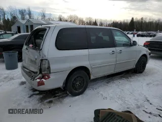 2005 Kia Sedona LX with VIN KNDUP131656722701, listed as a Copart auction lot 41604655 with 160,793 mi miles and Salvage Title. Bid and sale history available at carsss.com. Image 3.