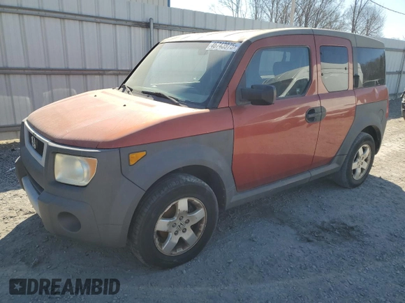2005 Honda Element EX with VIN 5J6YH28695L029867, listed as a Copart auction lot 46743975 with 244,334 mi miles and Clean Title. Bid and sale history available at DreamBid. Image 1.