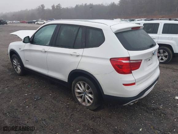 2016 BMW X3 xDrive28i with VIN 5UXWX9C54G0D85902, listed as a IAAI auction lot 41020993 with 128,675 mi miles. Bid and sale history available at carsss.com. Image 3.