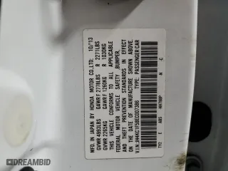 2014 Acura RLX Tech Pkg with VIN JH4KC1F58EC007386, listed as a Copart auction lot 85366634 with 124,832 mi miles and Salvage Title. Bid and sale history available at carsss.com. Image 13.