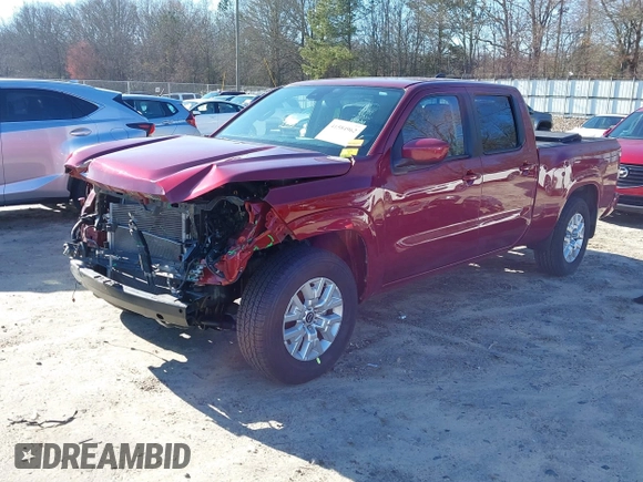 2022 Nissan Frontier SV with VIN 1N6ED1FJ5NN662437, listed as a IAAI auction lot 41584962 with 42,349 mi miles and . Bid and sale history available at DreamBid. Image 2.