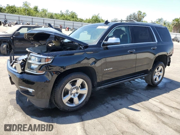 2018 Chevrolet Tahoe Premier with VIN 1GNSKCKC6JR252500, listed as a Copart auction lot 60572445 with Not provided miles and Clean title. Bid and sale history available at DreamBid. Image 1.