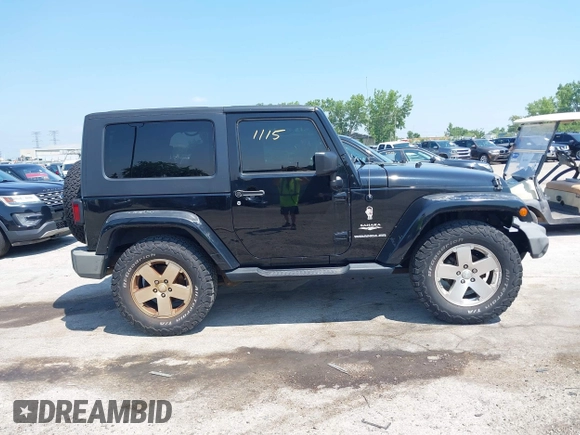 2009 Jeep Wrangler Sahara with VIN 1J4FA541X9L763737, listed as a IAAI auction lot 42721115 with 166,663 mi miles and . Bid and sale history available at DreamBid. Image 13.