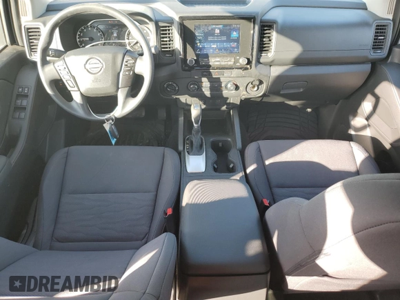 2024 Nissan Frontier SV with VIN 1N6ED1EK1RN671183, listed as a Copart auction lot 84103934 with 5,523 mi miles and Salvage title. Bid and sale history available at DreamBid. Image 8.