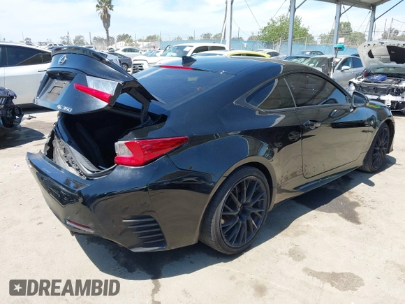 2016 Lexus RC 350 F Sport with VIN JTHHE5BC1G5013151, listed as a IAAI auction lot 42012688 with 142,153 mi miles and . Bid and sale history available at DreamBid. Image 4.