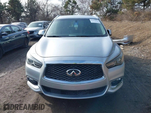 2017 Infiniti QX60 with VIN 5N1DL0MN6HC516190, listed as a IAAI auction lot 41502843 with 150,000 mi miles and . Bid and sale history available at DreamBid. Image 13.