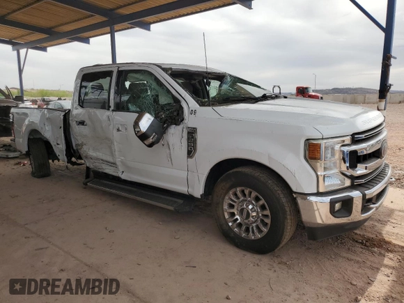 2022 Ford F-250 XL with VIN 1FT7W2A6XNEE19267, listed as a Copart auction lot 58541785 with 61,490 mi miles and Non repairable. Bid and sale history available at DreamBid. Image 4.