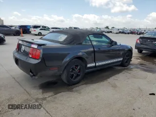 2008 Ford Mustang Deluxe with VIN 1ZVHT84N185180728, listed as a Copart auction lot 56924285 with 93,353 mi miles and Salvage title. Bid and sale history available at DreamBid. Image 3.