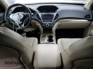2019 Acura MDX Sport Hybrid w/Advance Pkg with VIN 5J8YD7H77KL000081, listed as a Copart auction lot 82473944 with 0 mi miles and Salvage Title. Bid and sale history available at carsss.com. Image 8.