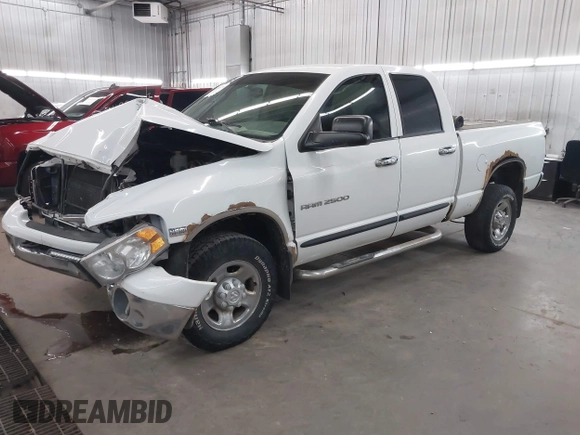 2004 Dodge 2500 SLT with VIN 3D7KU28D24G205956, listed as a IAAI auction lot 41990750 with 210,536 mi miles and . Bid and sale history available at DreamBid. Image 18.