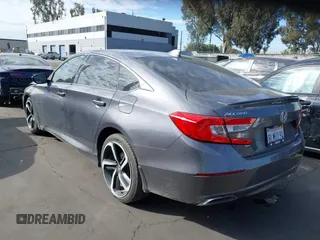 2019 Honda Accord Sport with VIN 1HGCV1F30KA123205, listed as a IAAI auction lot 41674180 with 62,382 mi miles and . Bid and sale history available at DreamBid. Image 3.