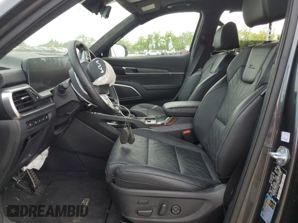 2024 Kia Telluride SX Prestige X-Pro z VIN 5XYP5DGC3RG431902, wystawiony jako Copart lot #55865985 z przebiegiem 6 073 mil mil oraz Szkoda całkowita • Salvage title. Historia ofert i sprzedaży dostępna na DreamBid. Obrazek 7.