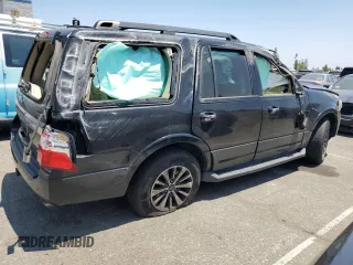 2016 Ford Expedition XLT with VIN 1FMJU1HT4GEF23298, listed as a Copart auction lot 62789325 with 122,157 mi miles and Salvage title. Bid and sale history available at DreamBid. Image 3.