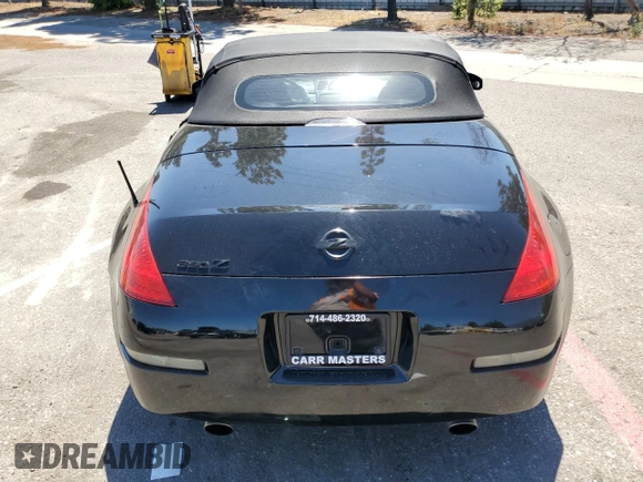 2004 Nissan 350Z Touring with VIN JN1AZ36A34T010010, listed as a Copart auction lot 64837084 with 97,180 mi miles and Salvage Title. Bid and sale history available at carsss.com. Image 6.