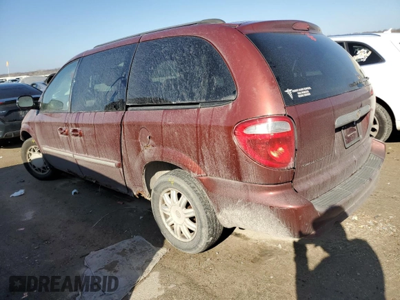 2007 Chrysler Town & Country Touring with VIN 2A4GP54LX7R361418, listed as a Copart auction lot 44330715 with Not Provided miles and Salvage Title. Bid and sale history available at DreamBid. Image 2.
