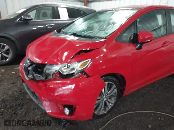 2015 Honda Fit EX-L with VIN 3HGGK5H83FM706452, listed as a IAAI auction lot 41841093 with Not Provided miles. Bid and sale history available at carsss.com. Image 6.