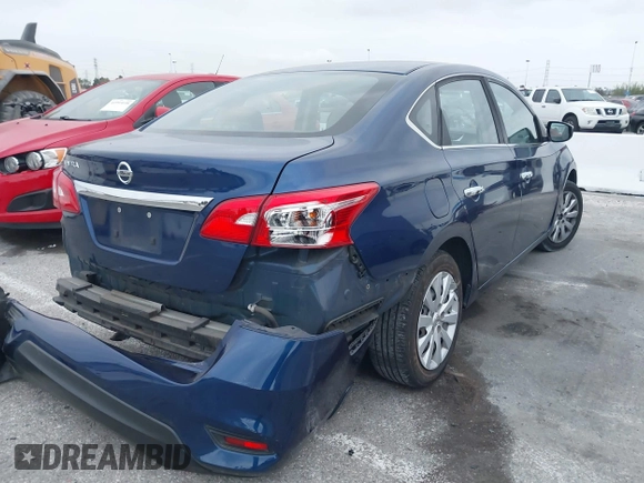 2018 Nissan Sentra S with VIN 3N1AB7AP5JY280768, listed as a IAAI auction lot 42036137 with 180,927 mi miles. Bid and sale history available at carsss.com. Image 4.