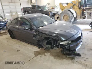2015 BMW 4 Series 428i with VIN WBA3N3C51FK232219, listed as a Copart auction lot 81929124 with Not Provided miles and Salvage Title. Bid and sale history available at DreamBid. Image 4.