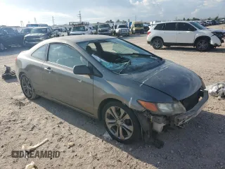 2006 Honda Civic Cpe LX with VIN 2HGFG12696H533306, listed as a Copart auction lot 68931064 with 161,681 mi miles and Salvage Title. Bid and sale history available at carsss.com. Image 4.