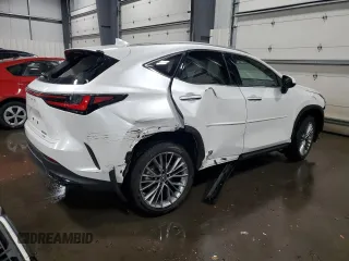2023 Lexus NX with VIN JTJHGCEZ8P5004654, listed as a Copart auction lot 86502314 with 20,614 mi miles and Salvage Title. Bid and sale history available at carsss.com. Image 3.