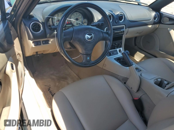 2003 Mazda MX-5 Miata Cloth with VIN JM1NB353630312509, listed as a Copart auction lot 54533135 with 71,269 mi miles and Clean Title. Bid and sale history available at DreamBid. Image 8.