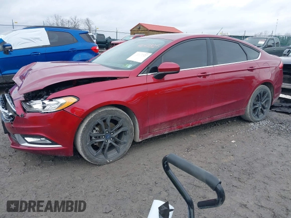 2018 Ford Fusion SE with VIN 3FA6P0HD8JR256214, listed as a IAAI auction lot 41147325 with 71,038 mi miles and . Bid and sale history available at DreamBid. Image 17.