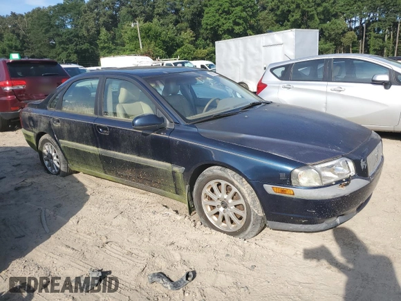 2000 Volvo S80 with VIN YV1TS90D1Y1140105, listed as a Copart auction lot 66579114 with 177,265 mi miles and Salvage Title. Bid and sale history available at carsss.com. Image 4.